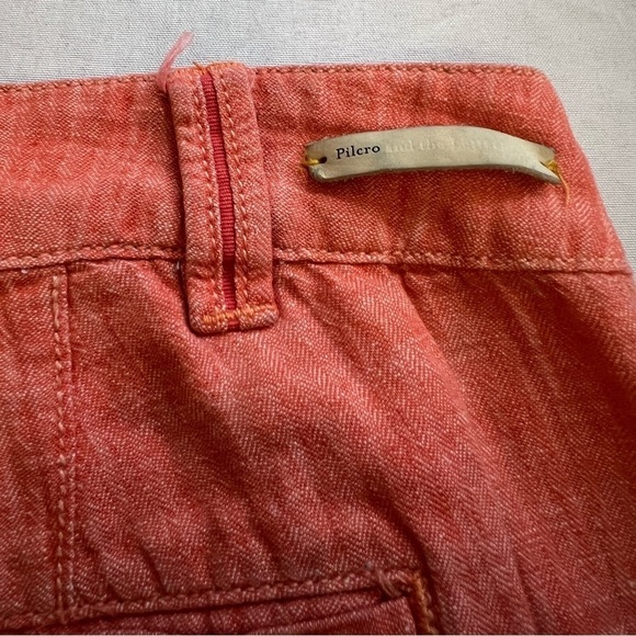 ANTHROPOLOGIE PILCRO Linen Women’s Pants, Flared Leg, Size 4 - Picture 7 of 8